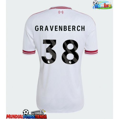 Camiseta Liverpool Ryan Gravenberch #38 Segunda Equipación Replica 2026-27 mangas cortas